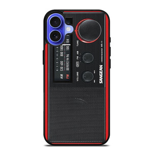 SANGEAN RED RADIO iPhone 16 Case Cover SANGEAN RED RADIO iPhone 16 Case Cover