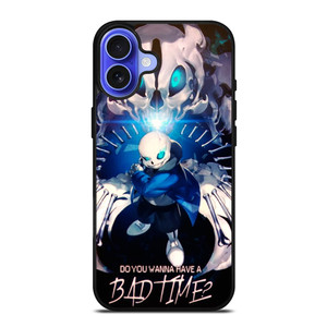 SANS UNDERTALE BAD TIME iPhone 16 Case Cover SANS UNDERTALE BAD TIME iPhone 16 Case Cover