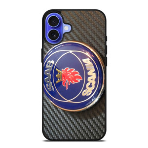 SCANIA TRUCK SAAB EMBLEM iPhone 16 Case Cover SCANIA TRUCK SAAB EMBLEM iPhone 16 Case Cover