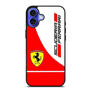 SCUDERIA FERRARI CAR LOGO iPhone 16 Case Cover SCUDERIA FERRARI CAR LOGO iPhone 16 Case Cover