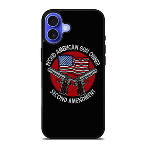 SECOND AMENDEMENT AMERICAN GUN iPhone 16 Case Cover SECOND AMENDEMENT AMERICAN GUN iPhone 16 Case Cover