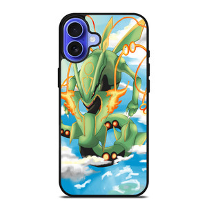 SHINY RAYQUAZA POKEMON iPhone 16 Case Cover SHINY RAYQUAZA POKEMON iPhone 16 Case Cover