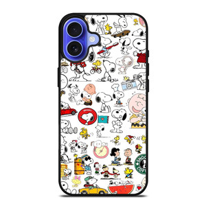 SNOOPY COFFEE THE PEANUTS iPhone 16 Case Cover SNOOPY COFFEE THE PEANUTS iPhone 16 Case Cover