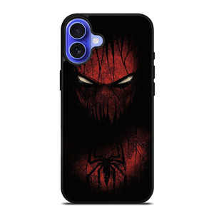 SONY SPIDERMAN BLACK iPhone 16 Case Cover SONY SPIDERMAN BLACK iPhone 16 Case Cover