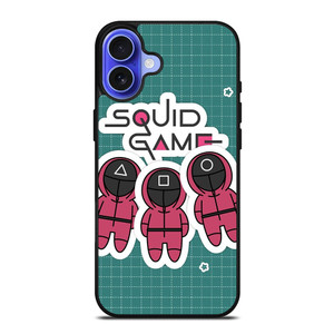 SQUID GAME GUARD KAWAII CUTE iPhone 16 Case Cover SQUID GAME GUARD KAWAII CUTE iPhone 16 Case Cover