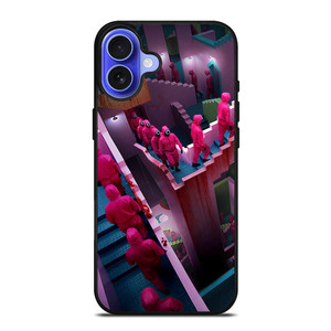 SQUID GAME LADDER iPhone 16 Case Cover SQUID GAME LADDER iPhone 16 Case Cover