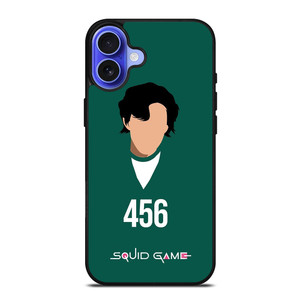 SQUID GAME PLAYER 456 iPhone 16 Case Cover SQUID GAME PLAYER 456 iPhone 16 Case Cover