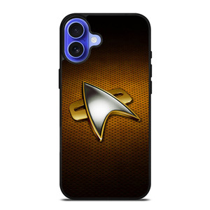 STAR TREK GOLD LOGO iPhone 16 Case Cover STAR TREK GOLD LOGO iPhone 16 Case Cover