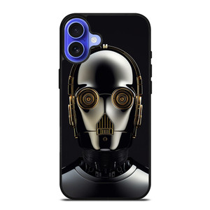 STAR WARS DROID C-3PO FACE iPhone 16 Case Cover STAR WARS DROID C-3PO FACE iPhone 16 Case Cover