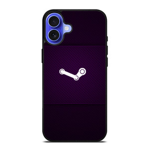 STEAM GAME PURPLE ICON iPhone 16 Case Cover STEAM GAME PURPLE ICON iPhone 16 Case Cover