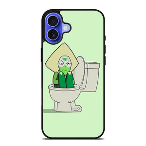 STEVEN UNIVERSE PERIDOT IN TOILET iPhone 16 Case Cover STEVEN UNIVERSE PERIDOT IN TOILET iPhone 16 Case Cover