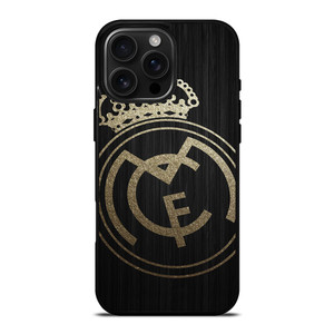 GOLD REAL MADRID LOGO iPhone 16 Pro Max Case Cover GOLD REAL MADRID LOGO iPhone 16 Pro Max Case Cover