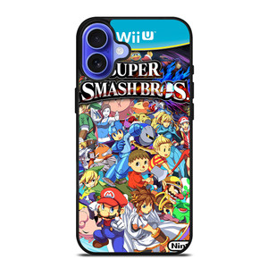 SUPER SMASH BROSS WII iPhone 16 Case Cover SUPER SMASH BROSS WII iPhone 16 Case Cover