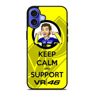 SUPPORT VALENTINO ROSSI 46 iPhone 16 Case Cover SUPPORT VALENTINO ROSSI 46 iPhone 16 Case Cover