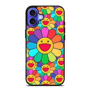 TAKASHI MURAKAMI SUNFLOWER iPhone 16 Case Cover TAKASHI MURAKAMI SUNFLOWER iPhone 16 Case Cover