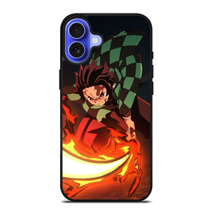 TANJIRO KAMADO DEMON SLAYER iPhone 16 Case Cover TANJIRO KAMADO DEMON SLAYER iPhone 16 Case Cover