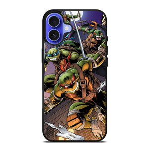 TEENAGE MUTANT NINJA TURTLE TMNT CARTOON iPhone 16 Case Cover TEENAGE MUTANT NINJA TURTLE TMNT CARTOON iPhone 16 Case Cover