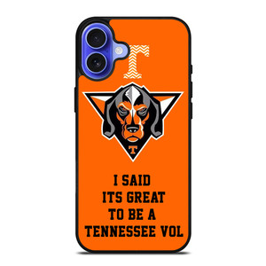 TENNESSEE VOLUNTEERS VOLS iPhone 16 Case Cover TENNESSEE VOLUNTEERS VOLS iPhone 16 Case Cover
