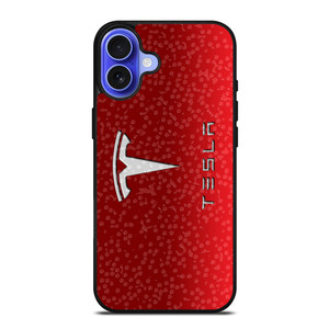 TESLA MOTORS SYMBOL iPhone 16 Case Cover TESLA MOTORS SYMBOL iPhone 16 Case Cover