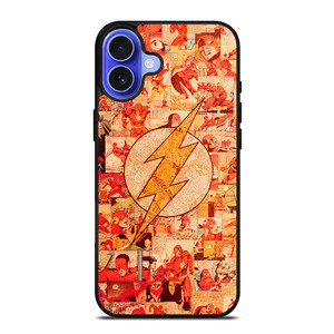 THE FLASH COLLAGE iPhone 16 Case Cover THE FLASH COLLAGE iPhone 16 Case Cover