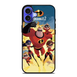 THE INCREDIBLES 2 DISNEY iPhone 16 Case Cover THE INCREDIBLES 2 DISNEY iPhone 16 Case Cover