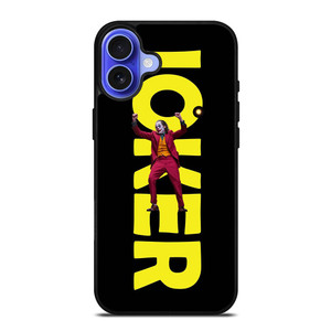 THE JOKER JOAQUIN PHOENIX iPhone 16 Case Cover THE JOKER JOAQUIN PHOENIX iPhone 16 Case Cover
