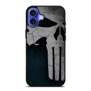 THE PUNISHER LOGO SKULL MARVEL iPhone 16 Case Cover THE PUNISHER LOGO SKULL MARVEL iPhone 16 Case Cover