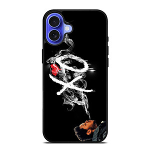 THE WEEKND XO SMOKED LOGO iPhone 16 Case Cover THE WEEKND XO SMOKED LOGO iPhone 16 Case Cover
