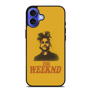 THE WEEKND YELLOW RETRO DESIGN iPhone 16 Case Cover THE WEEKND YELLOW RETRO DESIGN iPhone 16 Case Cover