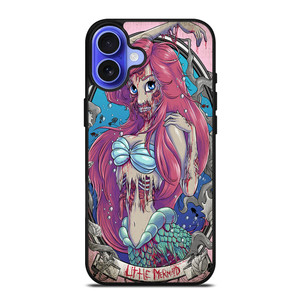 THE ZOMBIE MERMAID PRINCESS Disney iPhone 16 Case Cover THE ZOMBIE MERMAID PRINCESS Disney iPhone 16 Case Cover