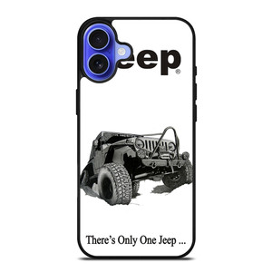 THERE'S ONLY ONE JEEP iPhone 16 Case Cover THERE'S ONLY ONE JEEP iPhone 16 Case Cover