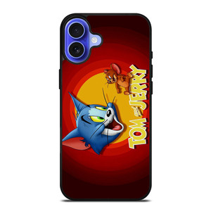 TOM AND JERRY Logo iPhone 16 Case Cover TOM AND JERRY Logo iPhone 16 Case Cover