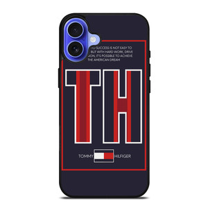 TOMMY HILFIGER TH FASHION LOGO AMERICAN DREAM iPhone 16 Case Cover TOMMY HILFIGER TH FASHION LOGO AMERICAN DREAM iPhone 16 Case Cover