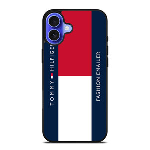 TOMMY HILFIGER TH LOGO FASHION EMAILER iPhone 16 Case Cover TOMMY HILFIGER TH LOGO FASHION EMAILER iPhone 16 Case Cover