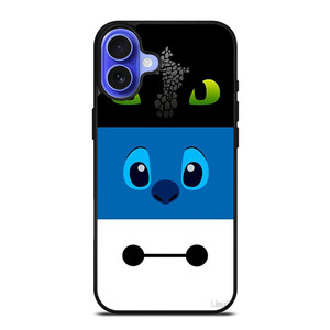 TOOTHLESS STITCH BAYMAX iPhone 16 Case Cover TOOTHLESS STITCH BAYMAX iPhone 16 Case Cover