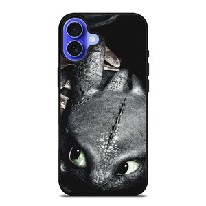 TOOTHLESS TRAIN YOUR DRAGON iPhone 16 Case Cover TOOTHLESS TRAIN YOUR DRAGON iPhone 16 Case Cover