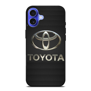 TOYOTA LOGO CAR ICON CARBON iPhone 16 Case Cover TOYOTA LOGO CAR ICON CARBON iPhone 16 Case Cover