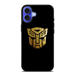 TRANSFORMERS AUTOBOT LOGO GOLD iPhone 16 Case Cover TRANSFORMERS AUTOBOT LOGO GOLD iPhone 16 Case Cover