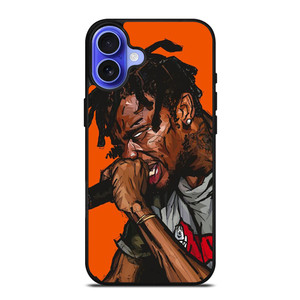 TRAVIS SCOTT ART iPhone 16 Case Cover TRAVIS SCOTT ART iPhone 16 Case Cover
