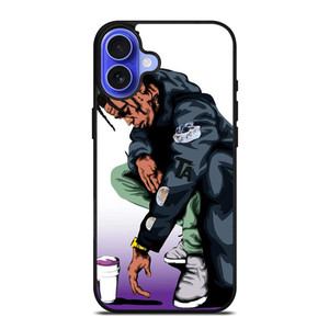 TRAVIS SCOTT DRUGS iPhone 16 Case Cover TRAVIS SCOTT DRUGS iPhone 16 Case Cover