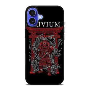 TRIVIUM BAND SHOGUN ALBUM 10 YEARS iPhone 16 Case Cover TRIVIUM BAND SHOGUN ALBUM 10 YEARS iPhone 16 Case Cover
