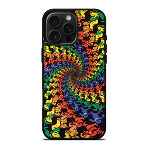 GRATEFUL DEAD DANCING BEARS iPhone 16 Pro Max Case Cover GRATEFUL DEAD DANCING BEARS iPhone 16 Pro Max Case Cover