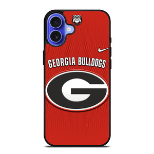 UGA UNIVERSITY OF GEORGIA BULLDOGS LOGO NIKE iPhone 16 Case Cover UGA UNIVERSITY OF GEORGIA BULLDOGS LOGO NIKE iPhone 16 Case Cover