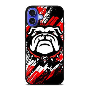UGA UNIVERSITY OF GEORGIA BULLDOGS LOGO iPhone 16 Case Cover