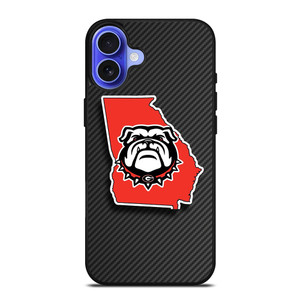 UGA UNIVERSITY OF GEORGIA BULLDOGS iPhone 16 Case Cover