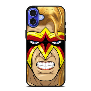 ULTIMATE WARRIOR FACE PAINT iPhone 16 Case Cover ULTIMATE WARRIOR FACE PAINT iPhone 16 Case Cover