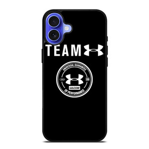 UNDER ARMOUR LOGO TEAM UNIVERSAL GUARANTEE iPhone 16 Case Cover UNDER ARMOUR LOGO TEAM UNIVERSAL GUARANTEE iPhone 16 Case Cover