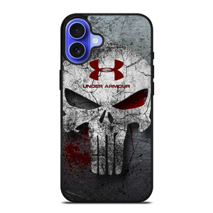 UNDER ARMOUR PUNISHER EMBLEM iPhone 16 Case Cover UNDER ARMOUR PUNISHER EMBLEM iPhone 16 Case Cover