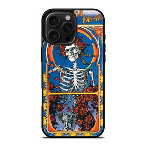 GRATEFUL DEAD SKULL AND ROSE 3 iPhone 16 Pro Max Case Cover GRATEFUL DEAD SKULL AND ROSE 3 iPhone 16 Pro Max Case Cover