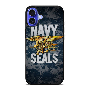 USA NAVY SEALS LOGO iPhone 16 Case Cover USA NAVY SEALS LOGO iPhone 16 Case Cover